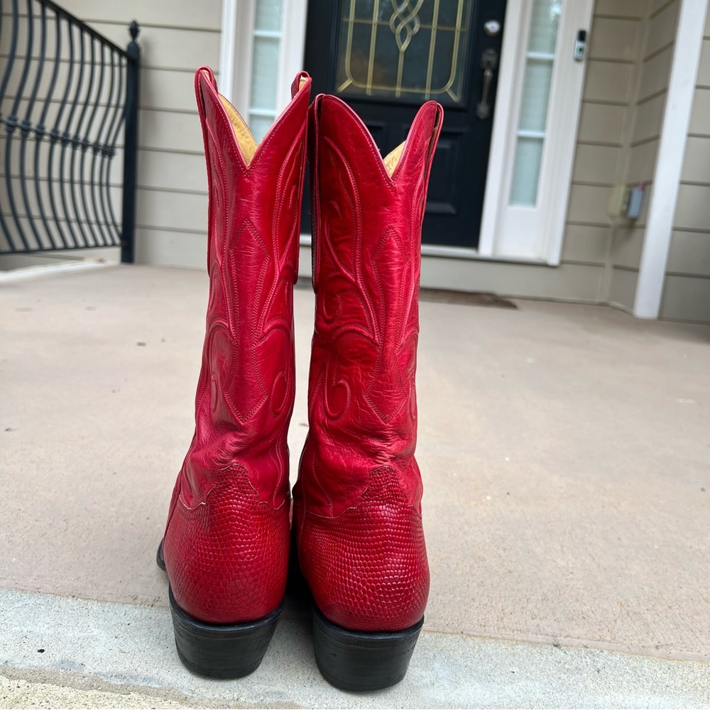 tres Outlaw Red Teju Lizard Women's
Classic 1538 - Picture 5 of 12